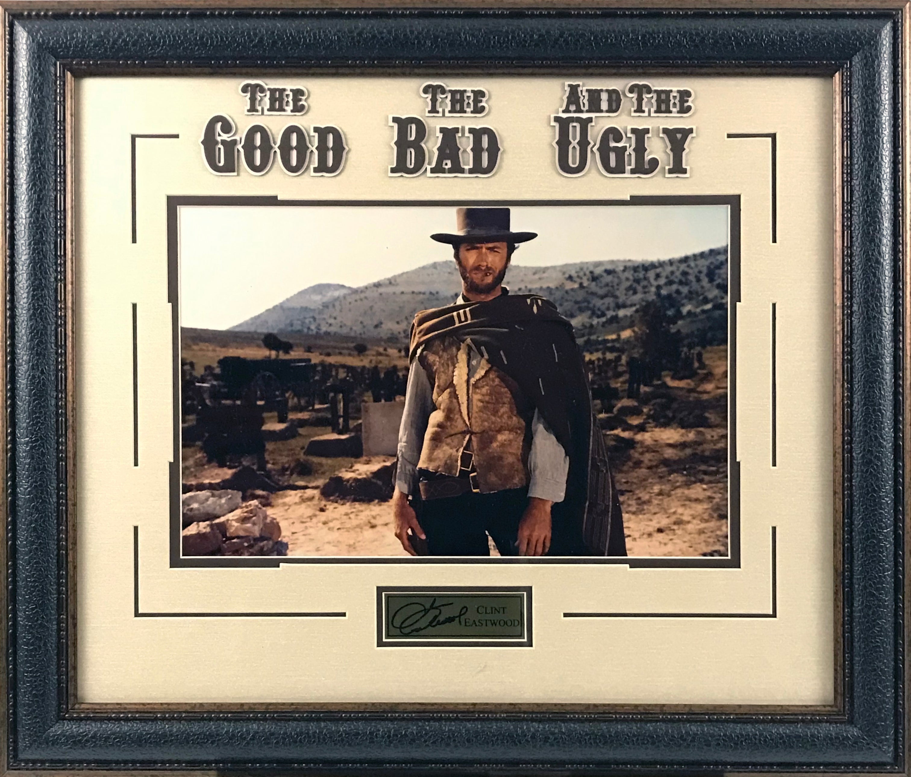 clint eastwood the good the bad and the ugly poster